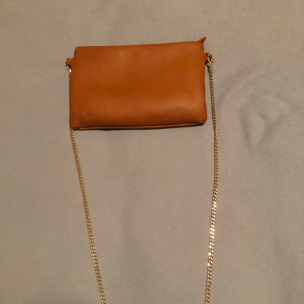 Brown crossbody purse